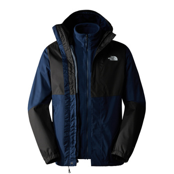 Kurtka z kapturem męska The North Face RESOLVE TRICLIMATE granatowa NF0A4M9R92A