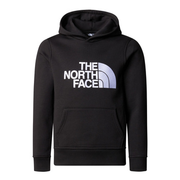 Bluza z kapturem chłopięca The North Face DREW PEAK czarna NF0A89PSJK3