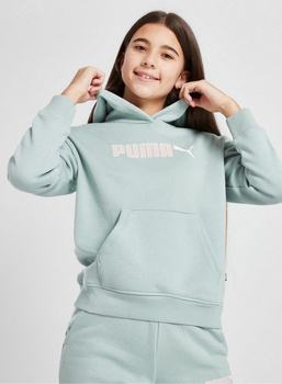 Bluza z kapturem dziewczęca Puma KEY BOYFRIEND niebieska 62299854