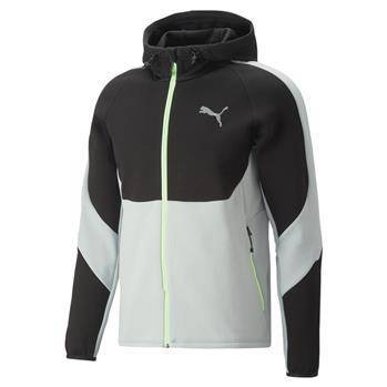 Bluza z kapturem męska Puma EVOSTRIPE czarna 67331351