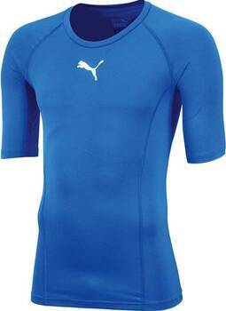 Koszulka dziecięca Puma LIGA BASELAYER JR niebieska 65591902