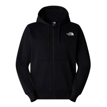 Bluza z kapturem męska The North Face SIMPLE DOME FULL ZIP czarna NF0A89FDJK3