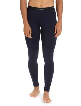 Legginsy termiczne damskie Icebreaker 260 TECH granatowe IB104392401