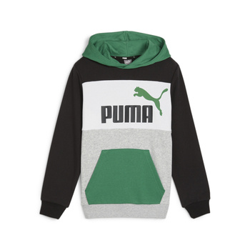 Bluza z kapturem chłopięca Puma ESS BLOCK TR wielokolorowa 67971886