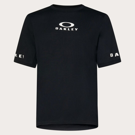 Koszulka rowerowa męska Oakley SEEKER FLOW czarna FOA406786-02E