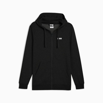 Bluza z kapturem męska Puma ESS SMALL LOGO FULL-ZIP TR czarna 68677601