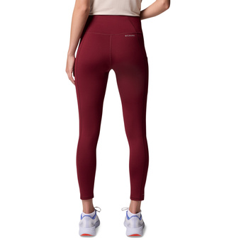 Legginsy damskie Columbia BOUNDLESS TREK bordowe 2033514624