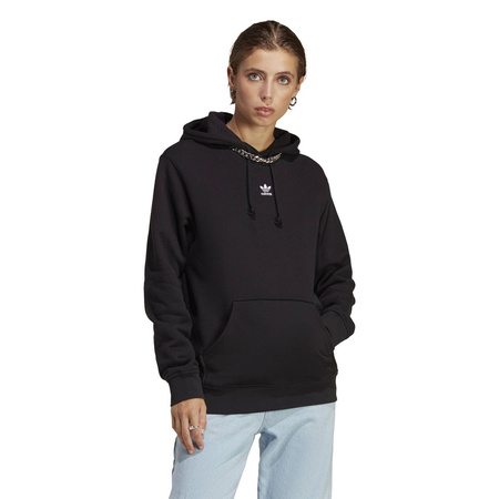 Bluza z kapturem damska adidas ADICOLOR ESSENTIALS czarna IA6427