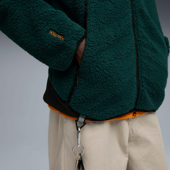 Polar męski Puma PUMATECH SOFT RELAXED SHERPA zielony 63210475