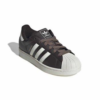 Buty sportowe damskie adidas SUPERSTAR II brązowe IH4146