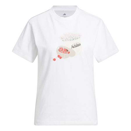 Koszulka damska adidas FARMMKT biała JN2543