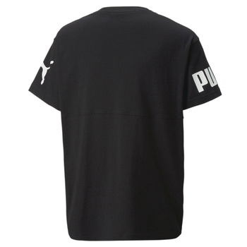Koszulka chłopięca Puma POWER czarna 67322601