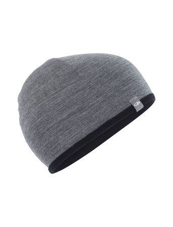 Czapka zimowa unisex Icebreaker 200 OASIS REVERS szara IBIBM200A04