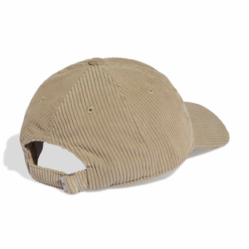 Czapka z daszkiem unisex adidas CORDUROY beżowa KC8049