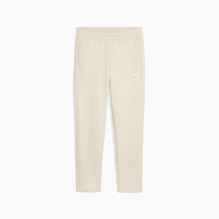 Spodnie dresowe damskie Puma EVOSTRIPE DK OP beżowe 68814387
