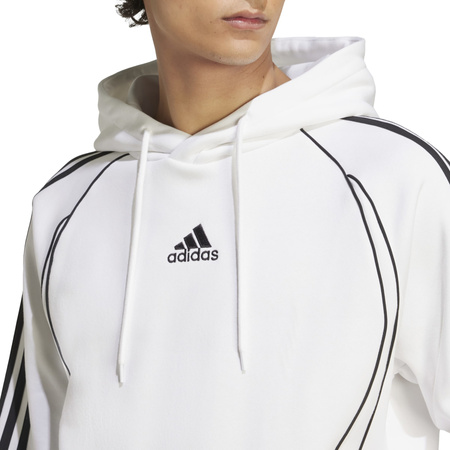 Bluza z kapturem męska adidas TEAMGEIST biała JY6393