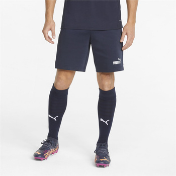 Spodenki męskie Puma TEAMFINAL CASUALS granatowe 65738706
