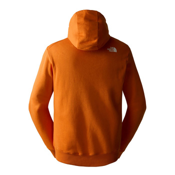 Bluza z kapturem unisex The North Face GRAPHIC pomarańczowa NF0A852ZI0M