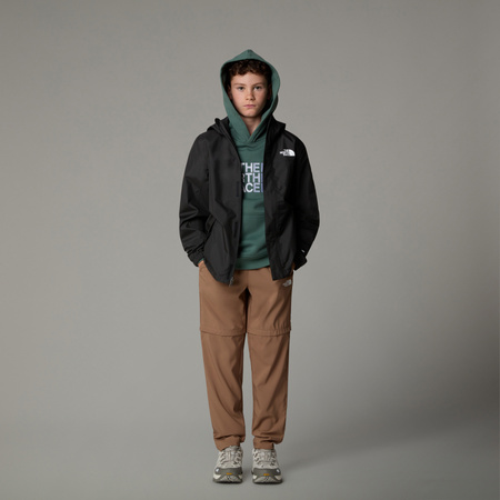 Spodnie trekkingowe chłopięce The North Face ON THE TRAIL brązowe NF0A8BBE6IH