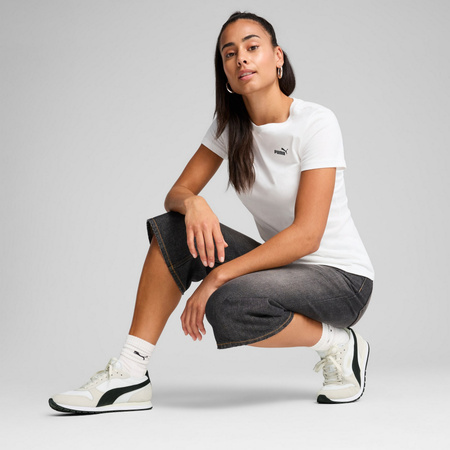 Koszulka damska Puma ESS SMALL NO.1 LOGO biała 68237202