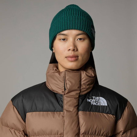 Czapka zimowa unisex The North Face LOGO BOX zielona NF0A3FJX68L