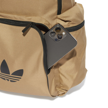 Plecak miejski unisex adidas ADICOLOR brązowy JX0238