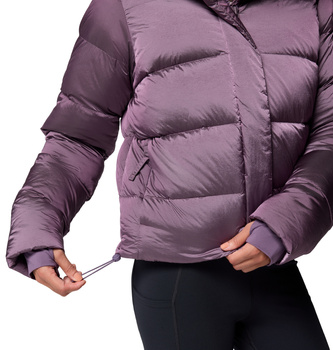Kurtka puchowa damska Columbia AMAZE PUFF fioletowa 2133714609