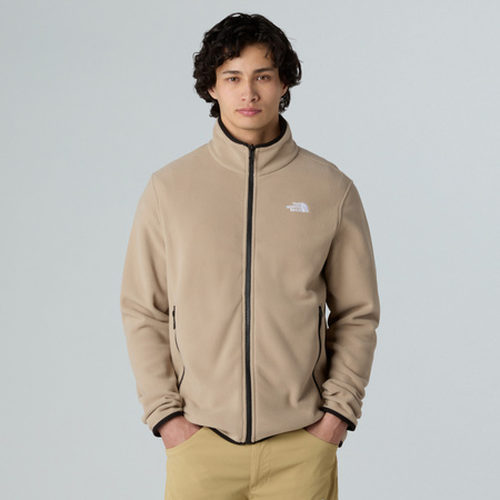 Polar męski The North Face GLACIER FLEECE beżowy NF0A8D0RBOX
