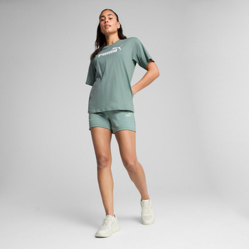 Koszulka męska Puma ESS NO. 1 LOGO RELAXED zielona 68497030