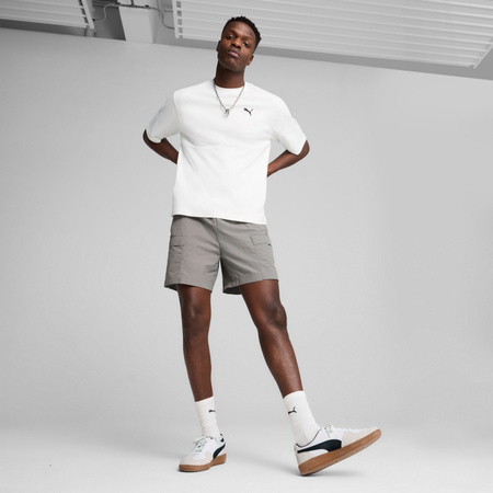 Koszulka męska Puma WARDROBE ESS BOXY biała 62964502