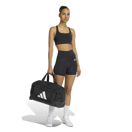 Stanik sportowy damski adidas OPTIME czarny KD6686