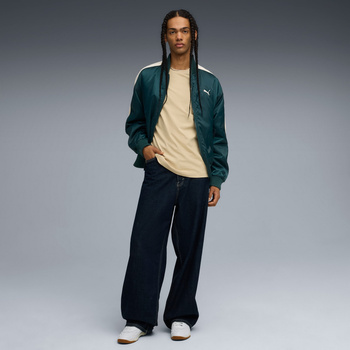 Koszulka męska Puma WARDROBE ESS BOXY beżowa 62964583