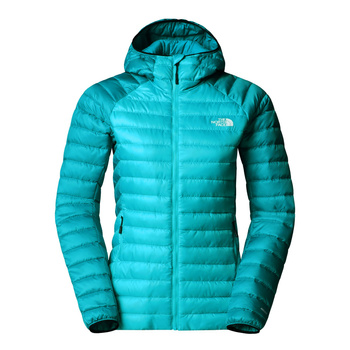 Kurtka puchowa z kapturem damska The North Face BETTAFORCA LT DOWN niebieska NF0A8E0J5A2