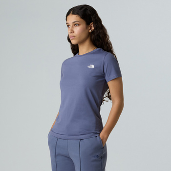 Koszulka damska The North Face SIMPLE DOME fioletowa NF0A87NHBTR