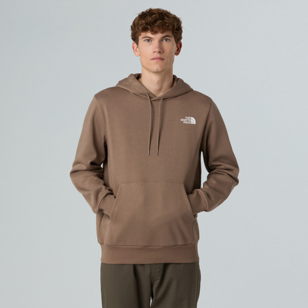 Bluza z kapturem męska The North Face SIMPLE DOME brązowa NF0A89FCBOW