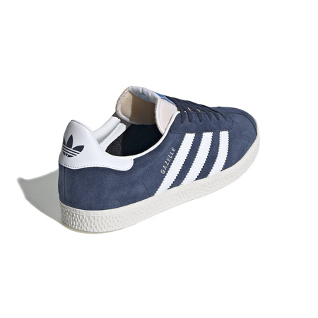 Buty sportowe dziecięce adidas GAZELLE J granatowe IG1695