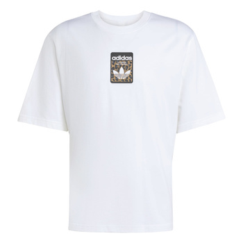 Koszulka męska adidas LEO biała JV7570