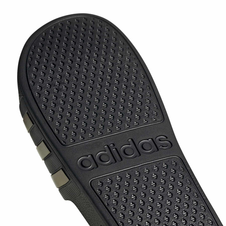 Klapki unisex adidas ADILETTE AQUA SLIDES czarne EG1758