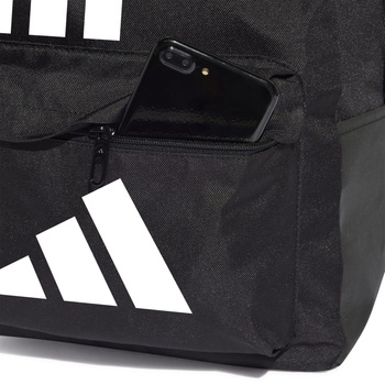 Plecak miejski unisex adidas CLASSIC BACK-TO-SCHOOL 3-STRIPES czarny JD9563