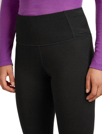 Legginsy termiczne damskie Icebreaker 200 OASIS czarne IB0A57BB001