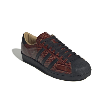 Buty sportowe męskie adidas SUPERSTAR VINTAGE brązowe JQ3258