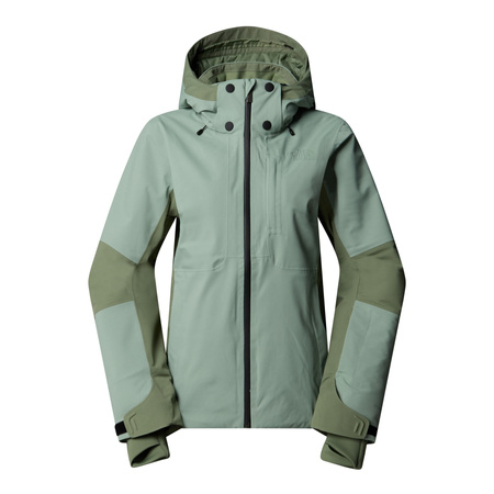 Kurtka narciarska damska The North Face LENADO zielona NF0A8DDSD5M