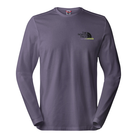 Longsleeve męski The North Face ES fioletowy NF0A83FLN14