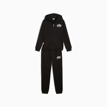 Komplet dresowy chłopięcy Puma SQUAD FZ FL czarny 68331801