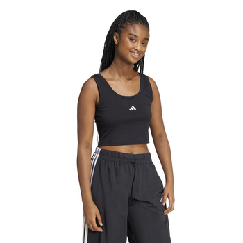 Top sportowy damski adidas ESSENTIALS SMALL LOGO czarny JE1321