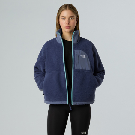 Kurtka polarowa damska The North Face YUMIORI OFF PEAK FULL ZIP niebieska NF0A8EUZE1I
