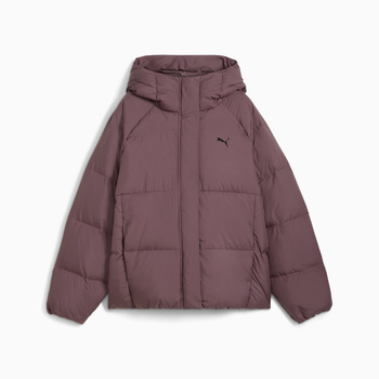 Kurtka puchowa damska Puma HOODED DOWN PUFFER fioletowa 68839288