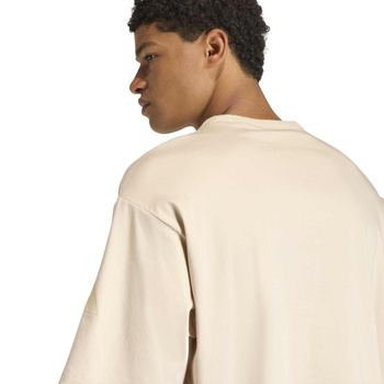 Koszulka męska adidas SOFT LUX beżowa KE5899