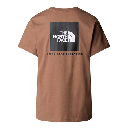 Koszulka damska The North Face REDBOX brązowa NF0A87NK6E1