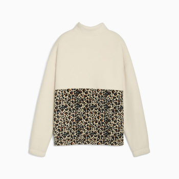 Bluza damska Puma ESS GRAPHIC ANIMAL RELAXED HZ CREW beżowa 68808387